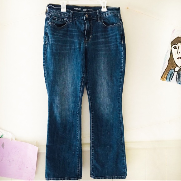 SOLD! Old Navy 8S Curvy Fit Mid-Rise Bootcut Jeans - Picture 2 of 8